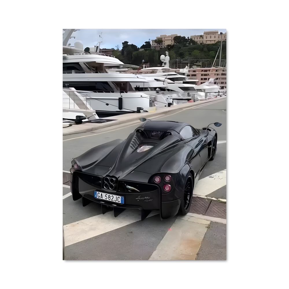 Poster Voiture Huayra Roadster Raffiné